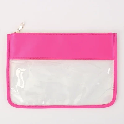 Beauty Trasparente  Malibu fascia fuxia neon