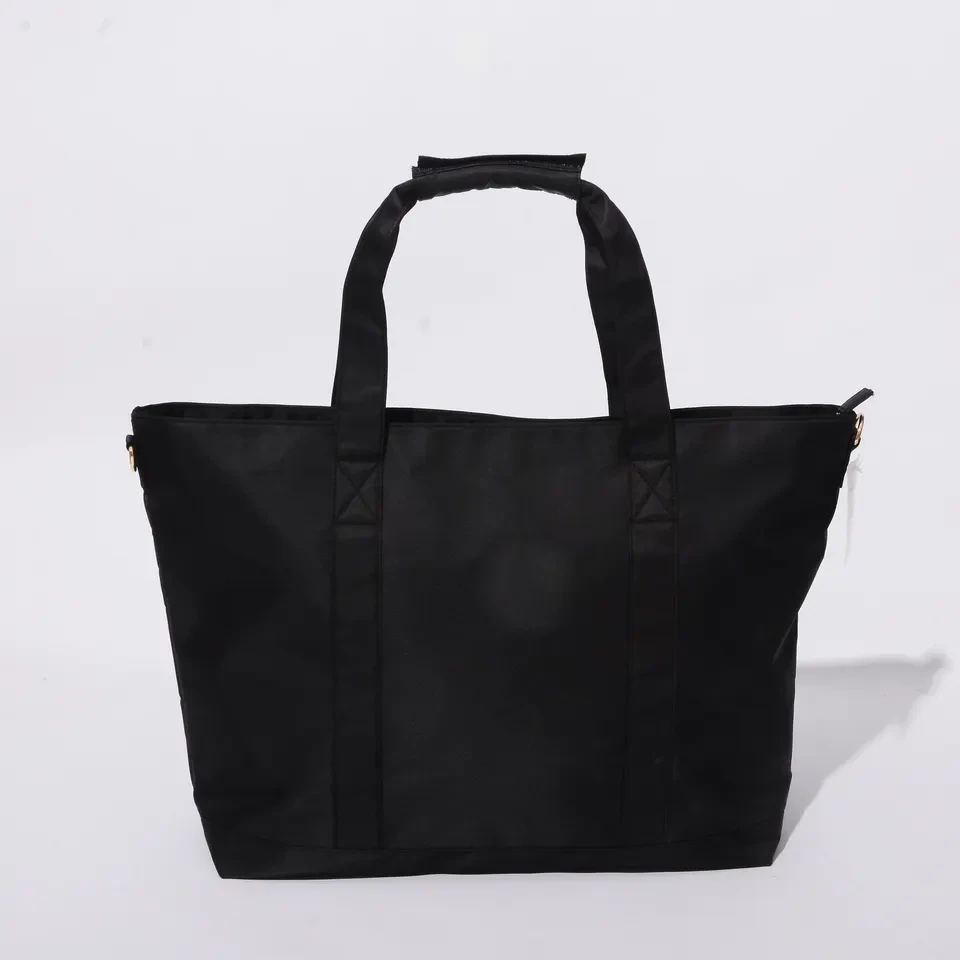 Borsa L manici e tracolla  Malibu nero