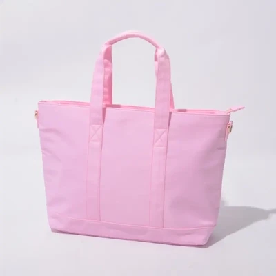 Borsa L manici e tracolla Malibu rosa candy