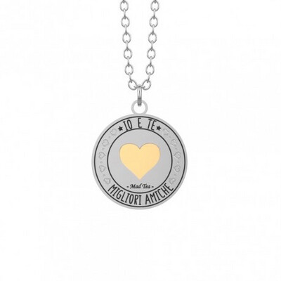 Collana Mad Tea Moneta dell'amicizia BBGC014