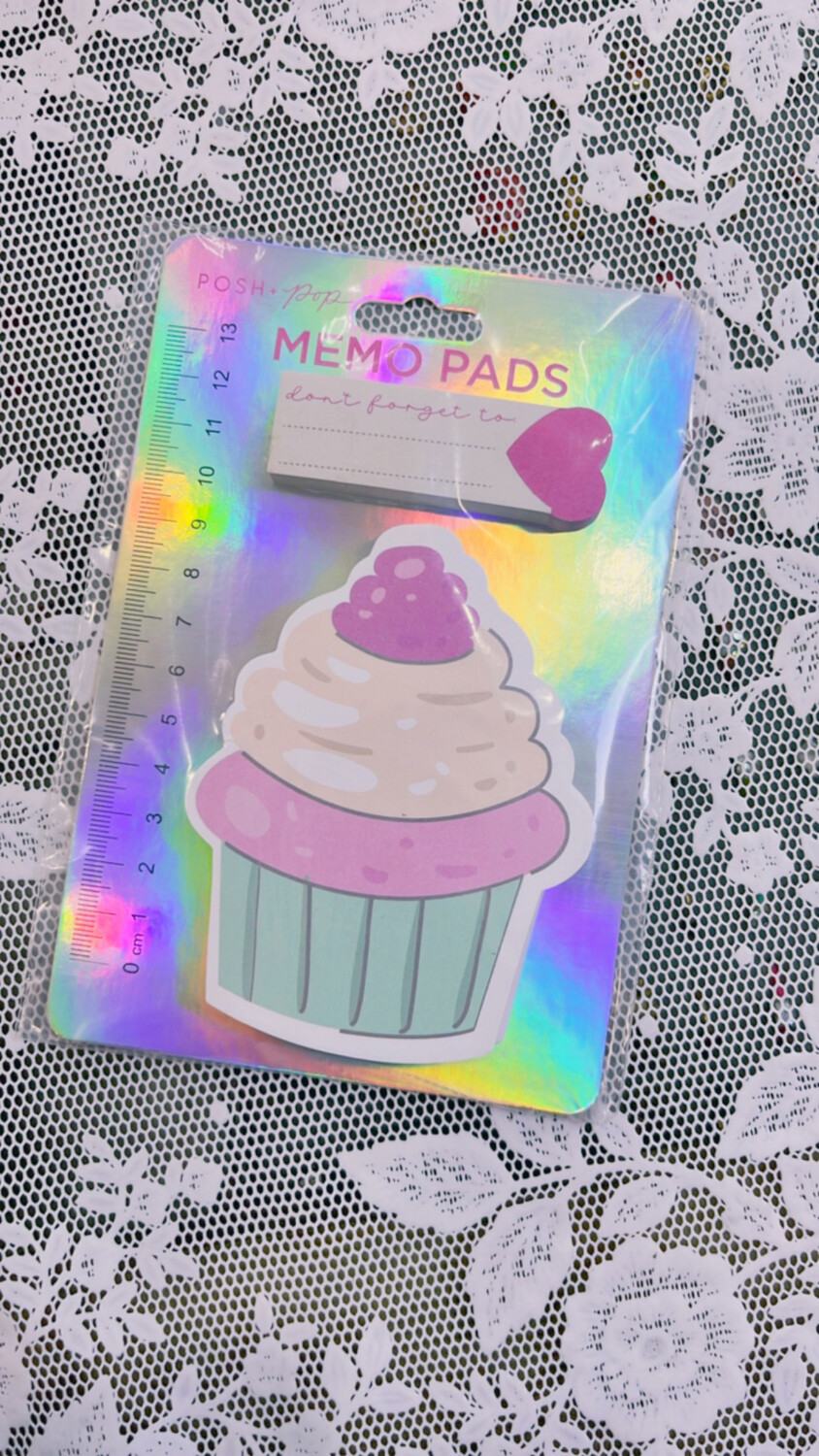 Memo Pad Cupcake