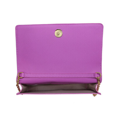 Mini bag Gem lilla saffiano art. MC3813-2