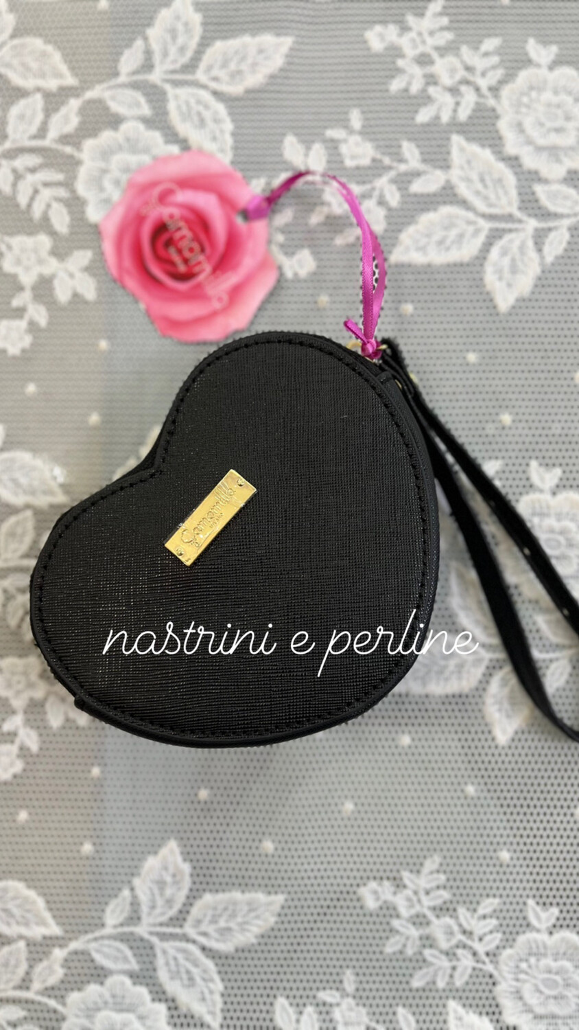 Bustina cuore nero Message Camomilla 63522