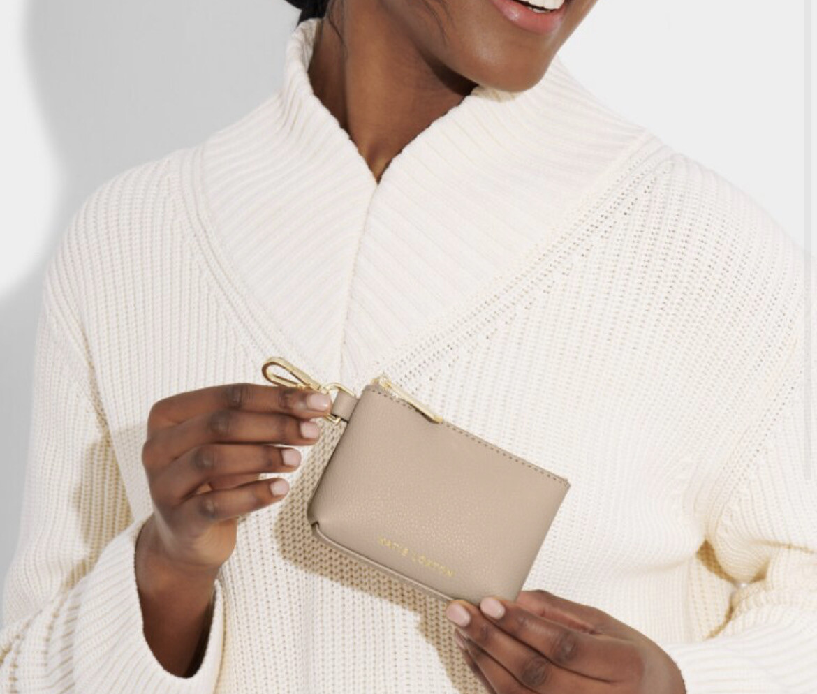Portamonete beige con gancio - Katie Loxton 2881