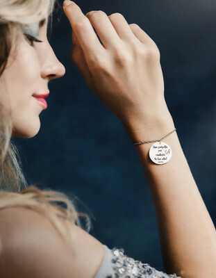 Bracciale Mad Tea Cenerentola “Una scarpetta può cambiare la tua vita” CB009
