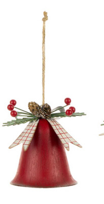 Campana con fiocco in Metallo