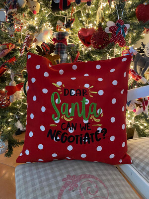 Cuscino Dear Santa 2