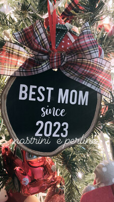 Decorazione BEST MOM Tronco Albero