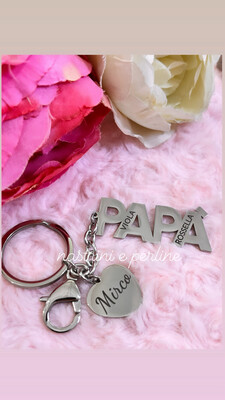 Portachiavi Scritta Papà