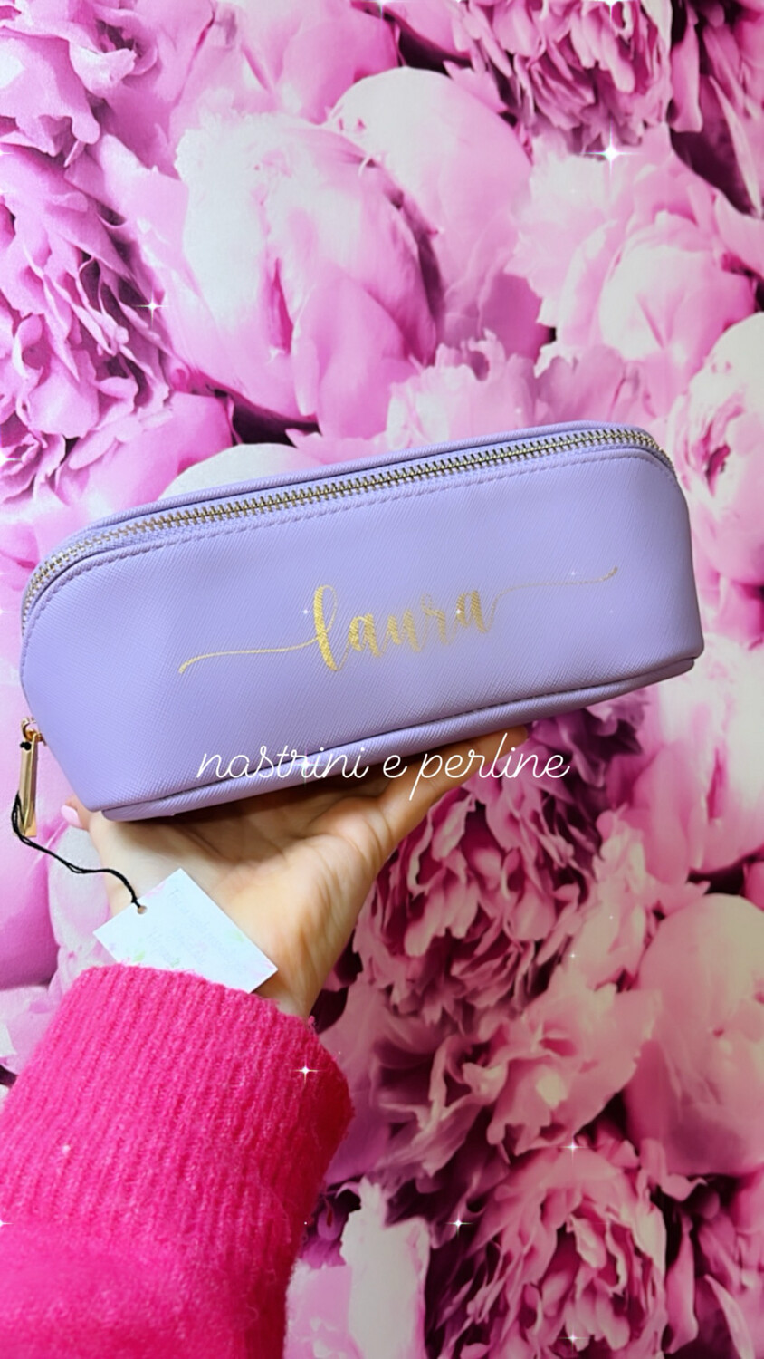 Beauty M lilla squadrato personalizzato collezione Elite