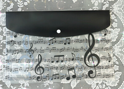 Cartellina plastica portadocumenti A4 musica