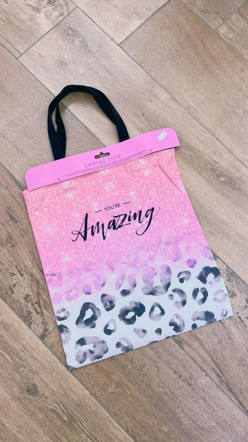 Shopper Canvas amazing pink