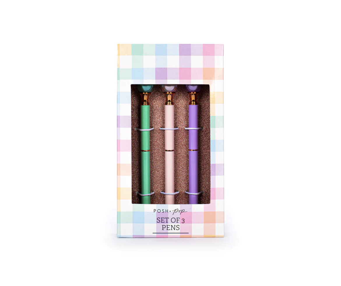 Set 3 penne in confezione lovely days