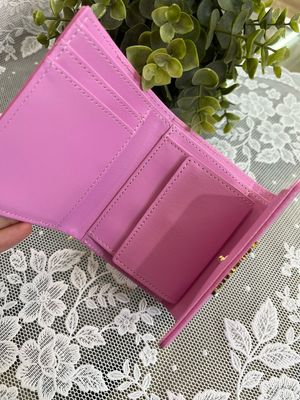 Portafoglio compatto Paris rosa MC4523-2