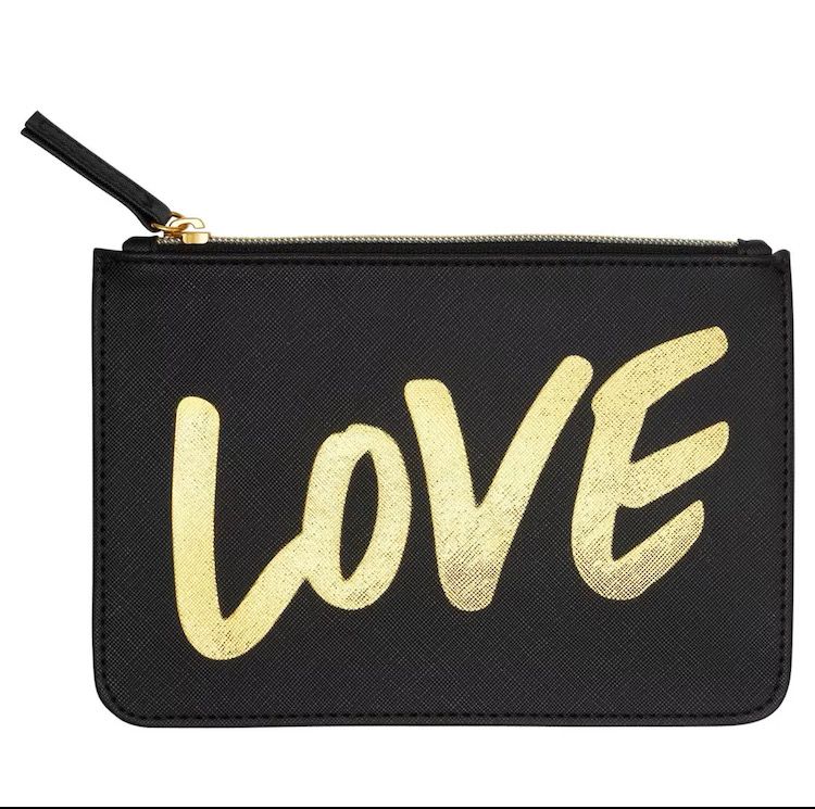 Pochette linea Adorable - Love nero bold