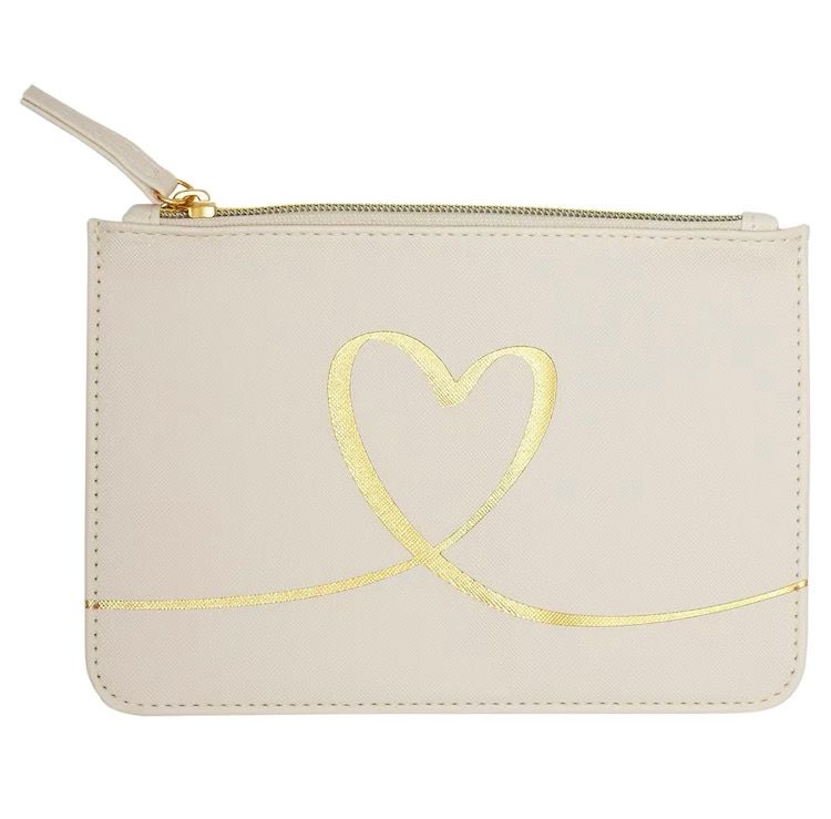 Pochette linea Adorable - cuore gold