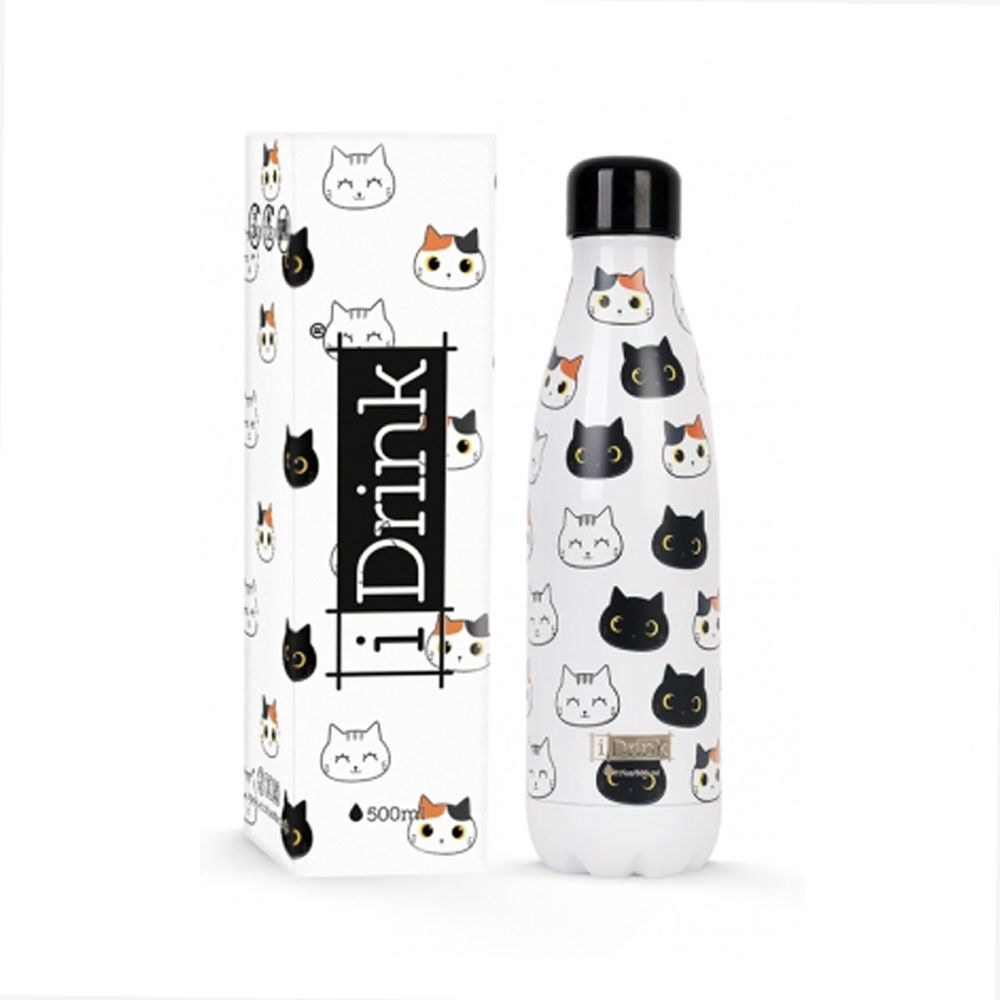 Bottiglia termica 500ml gatto