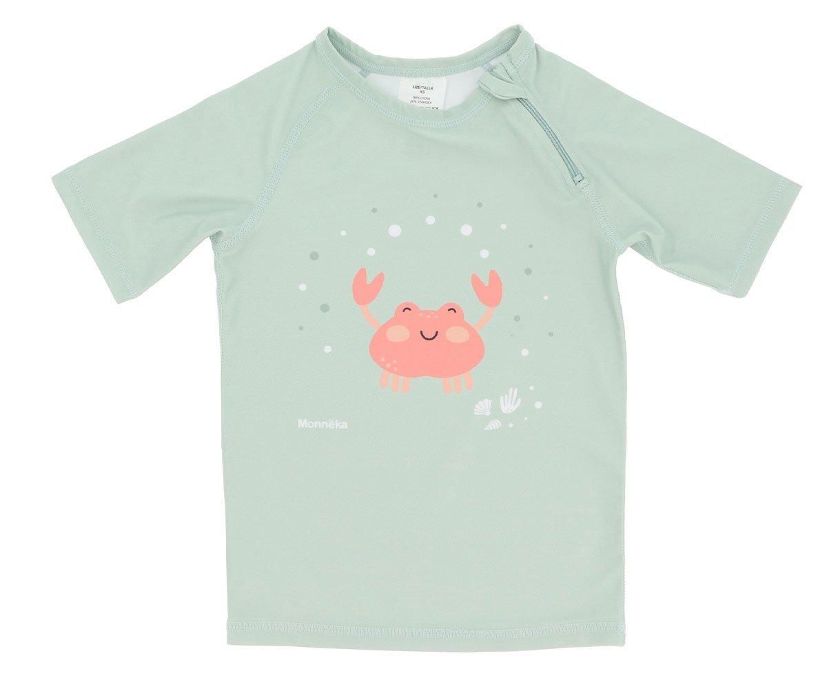 T-shirt protezione solare +50 Granchio Taglia M 4-5 anni
