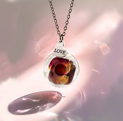 Collana dell’amore e dell’amicizia Mad Tea Rosa GDC006