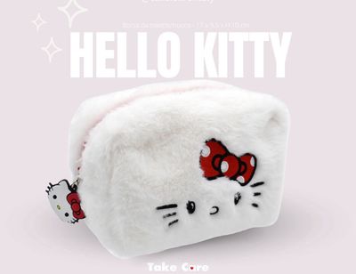 Beauty case necessaire Hello Kitty peluche