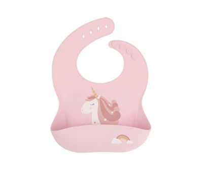 Bavaglino silicone Unicorno
