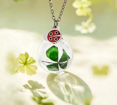 Collana della fortuna Mad Tea Quadrifoglio GDC002