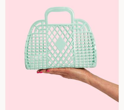 Borsa Sunjellies small mint menta