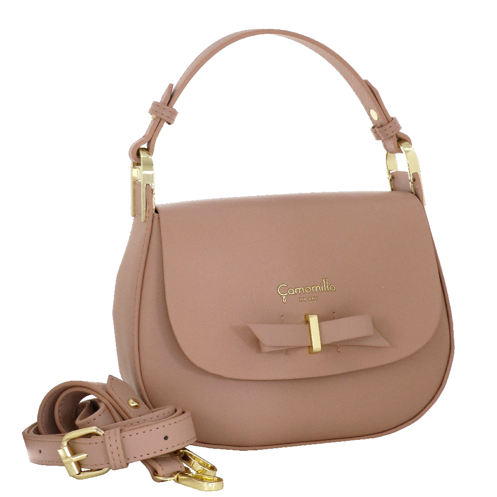 BORSA A MANO EASY ROSA Camomilla Milano