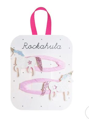 Set 2 Mollette Clic Clac Unicorni Rockahula