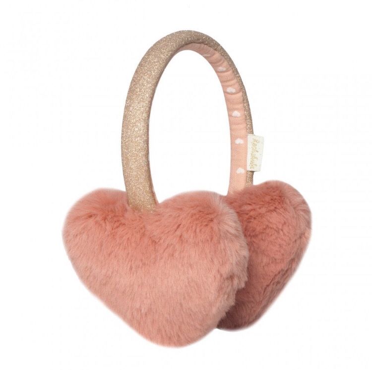 Paraorecchie cuore rosa phard peluche Rockahula