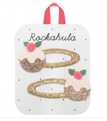 Set 2 Mollette Clic Clac pudding Natale Rockahula