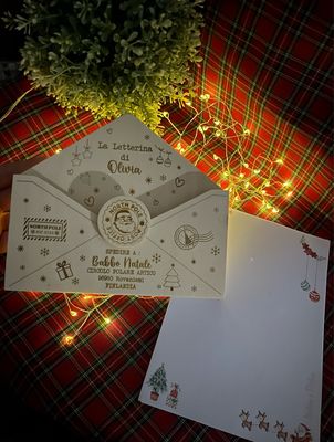 Portaletterina Babbo Natale personalizzata Portaletterina Babbo Natale personalizzata