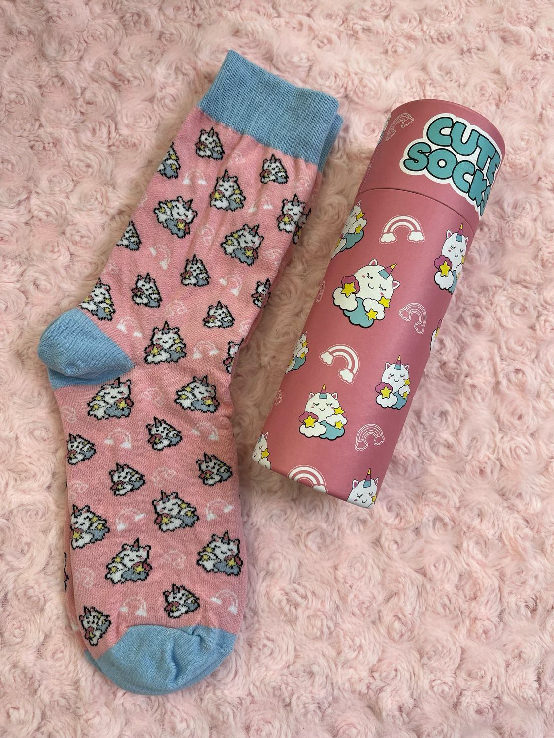 Calzini unicorni in confezione regalo