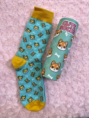 Calzini cane shiba in confezione regalo