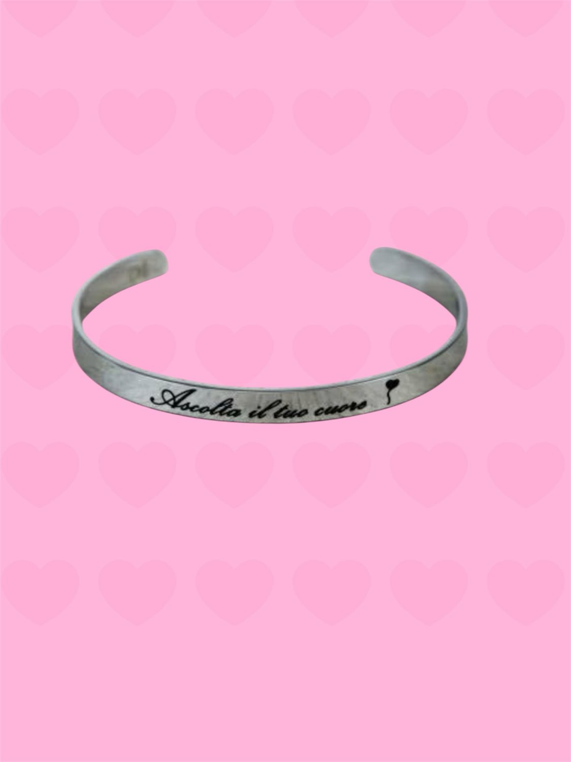 Bracciale rigido Ascolta il tuo cuore Mad Tea MWB010