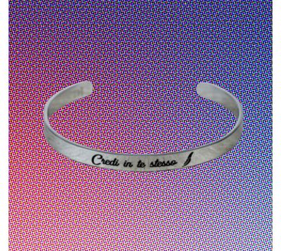 Bracciale rigido - Credi in te stesso Mad Tea DDB007