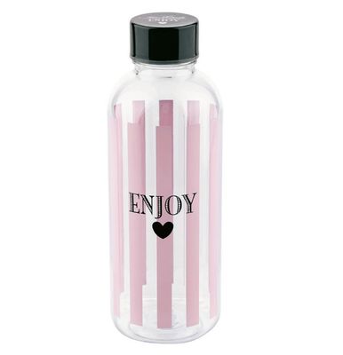 Bottiglia Miss Etoile righe rosa