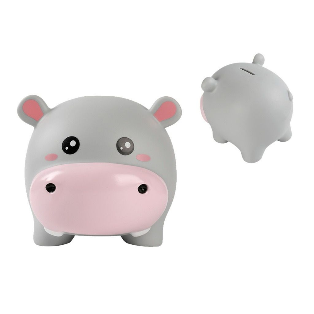 Salvadanaio money box hippo ippopotamo