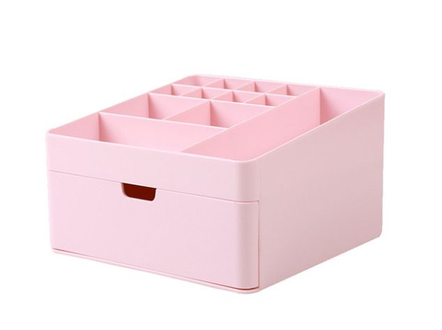 Organiser con cassetto rosa