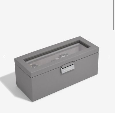 Box Porta orologi grigio Stackers 76065
