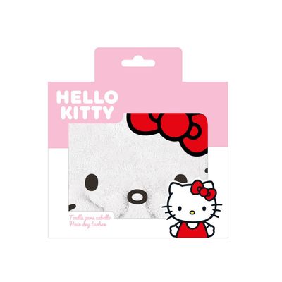 Turbante asciugamano per bimbe Hello Kitty
