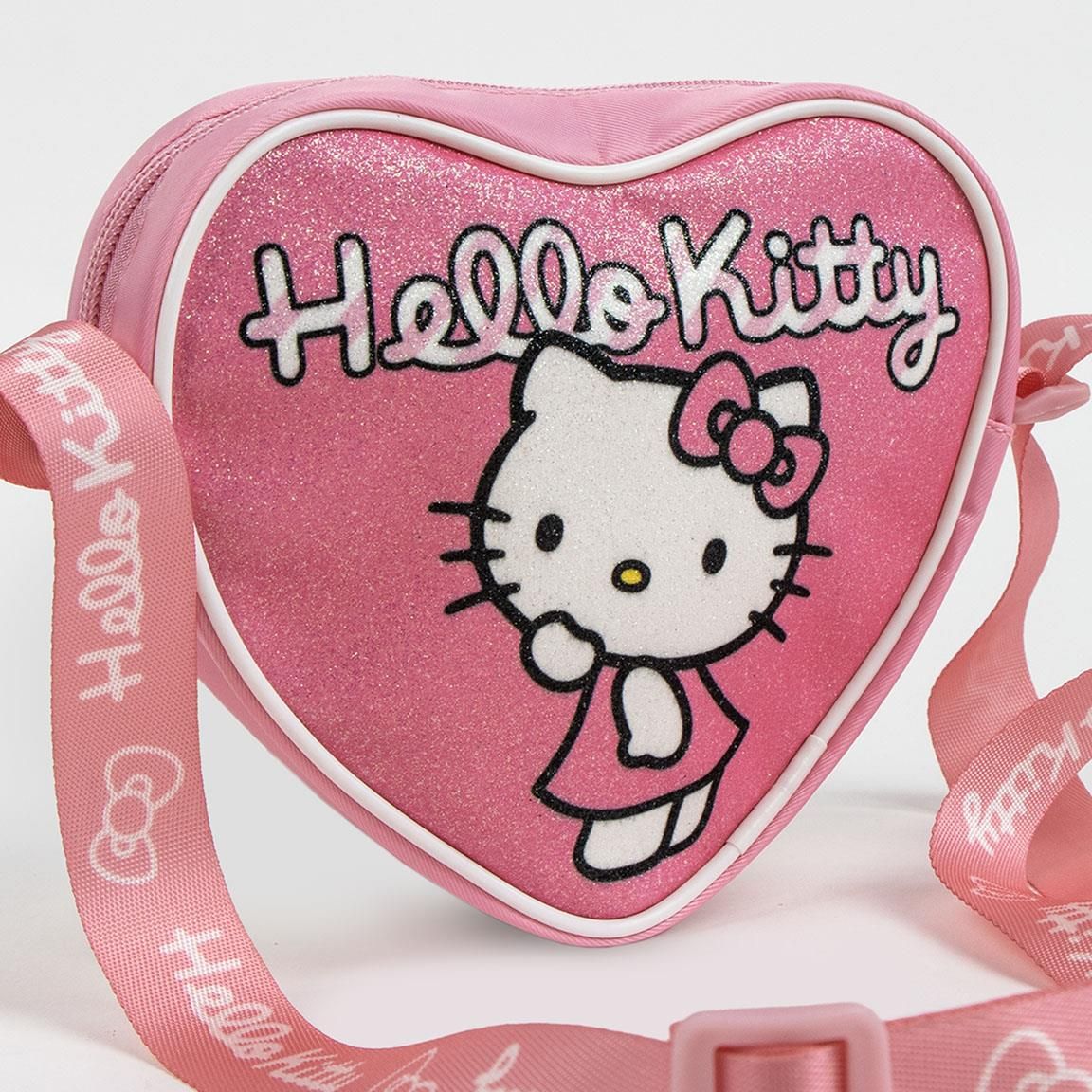 Borsa Tracolla cuore Hello kitty