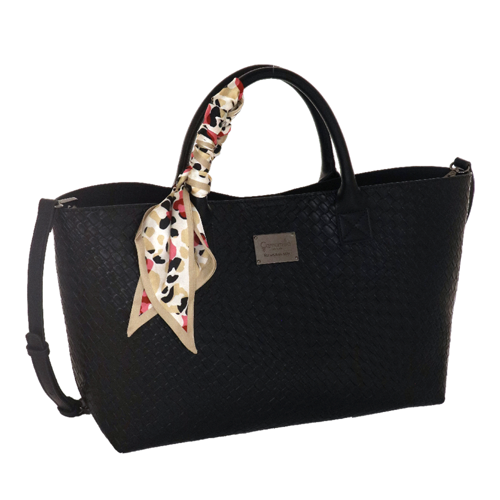 BORSA A MANO SOPHIE NERO Camomilla Milano
