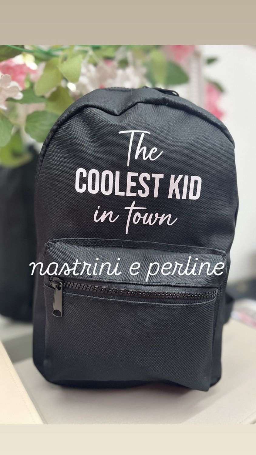 Zainetto linea Cool Family nero