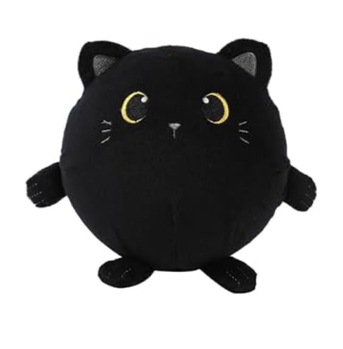 Cuscino Squishy in Memory Foam  - Gatto nero