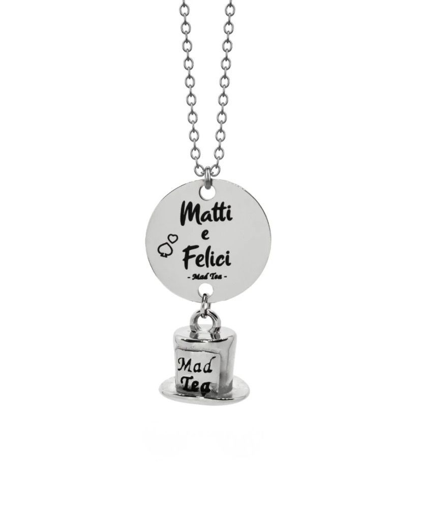 Collana del Cappellaio Matto “Matti e Felici” AWC047