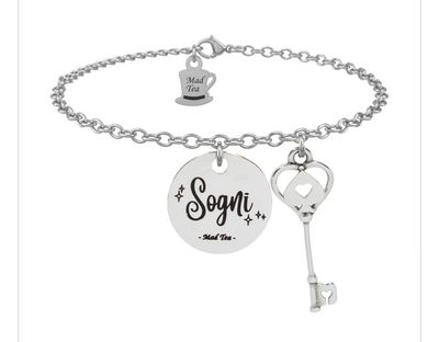 Bracciale Mad Tea  “Chiave dei sogni” di Wonderland AWB017