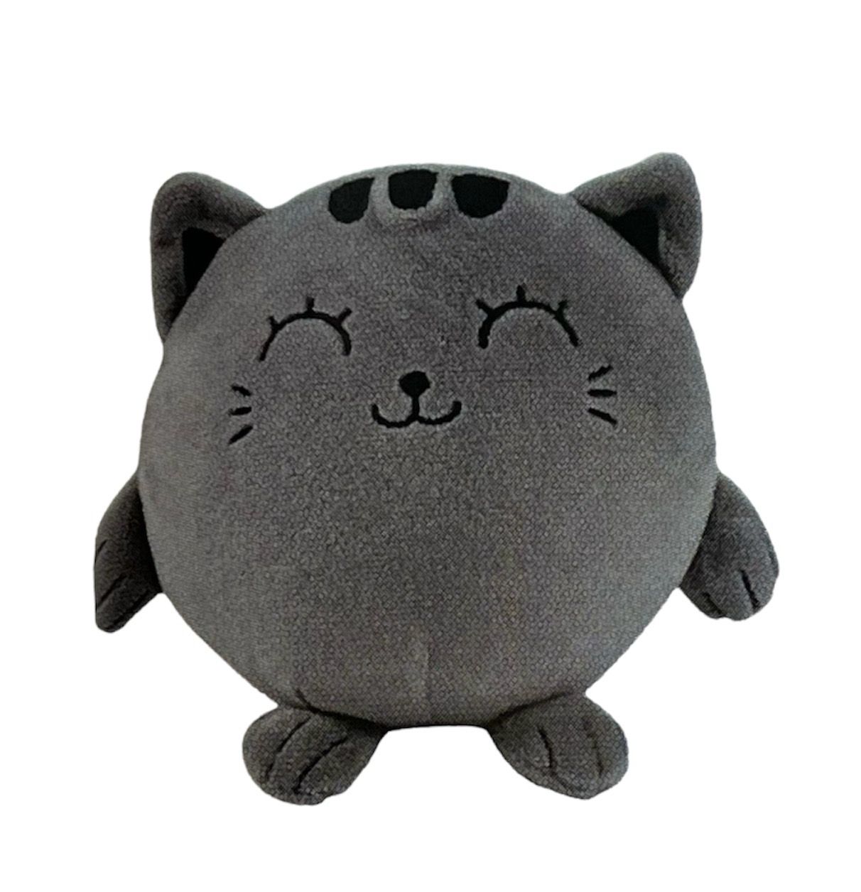 Cuscino Squishy in Memory Foam - Gatto grigio