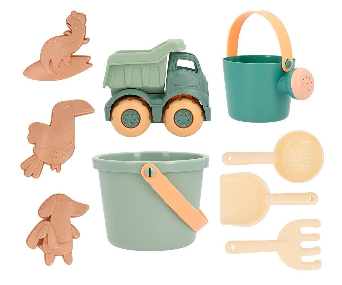 Set giochi da Spiaggia Monneka toni verde