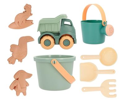 Set giochi da Spiaggia Monneka toni verde